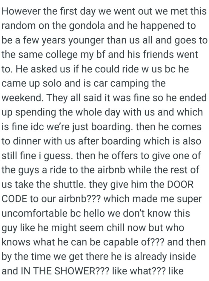 This random guy ended up spending the whole day with them