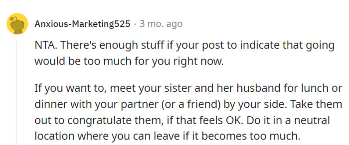 Bottom line: NTA all the way.