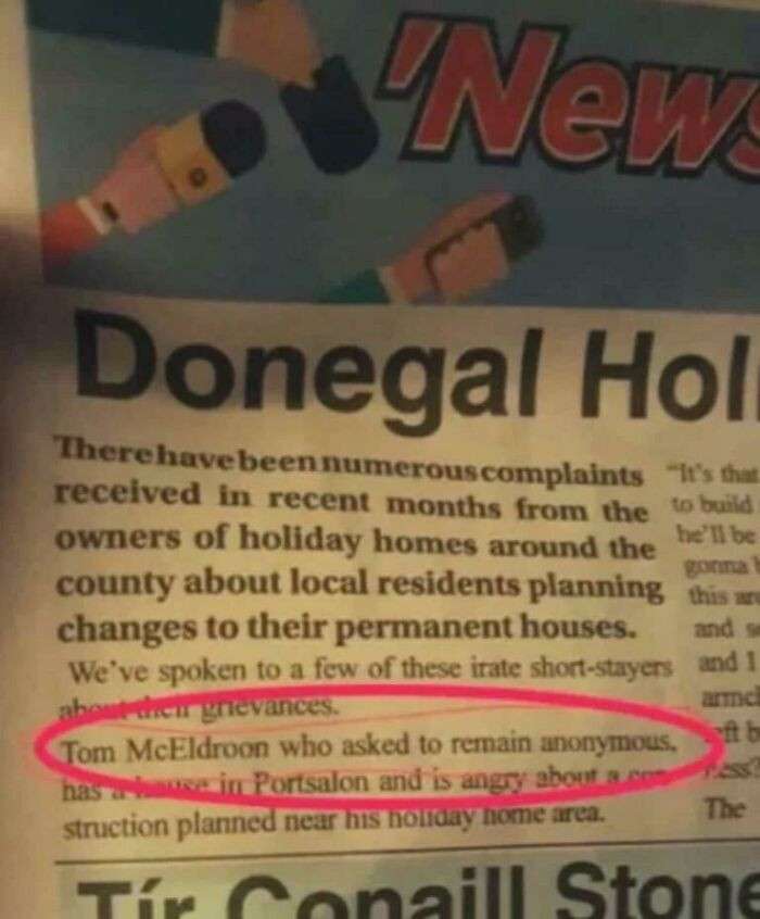 30. We always respect anonymity...