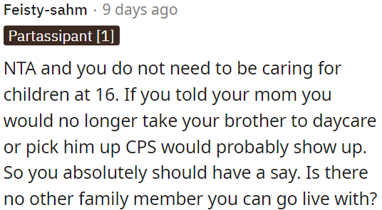 Child Protective Services might get involved.