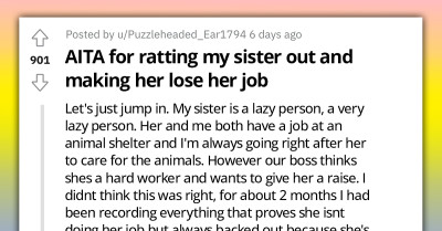Sister Makes Twin Lose Her Job By Secretly Recording Everything She Did At Work
