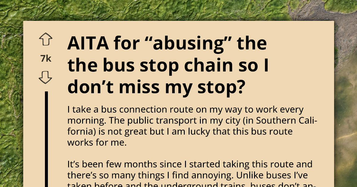 Bus Rider Finds Unusual Way To Avoid Missing Their Stop, Driver Calls It Abuse