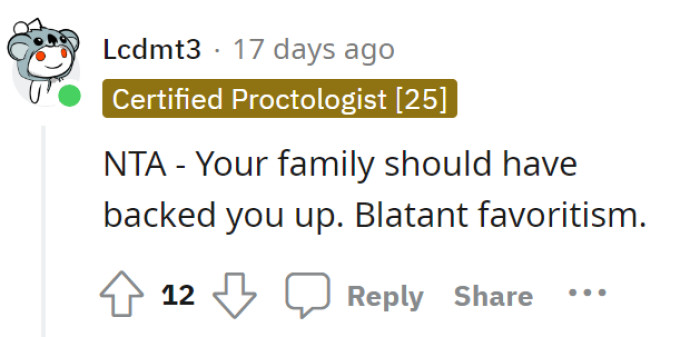 And Here We All Thought That Playing Favorites Was a Dead Culture.