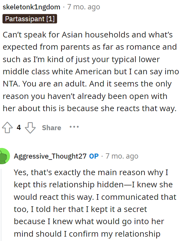 It's interesting that her mom is immediately worried about her getting pregnant instead of some of the other things that can happen.