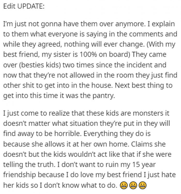 OP provided an update to her story, and it seems like the issue was resolved