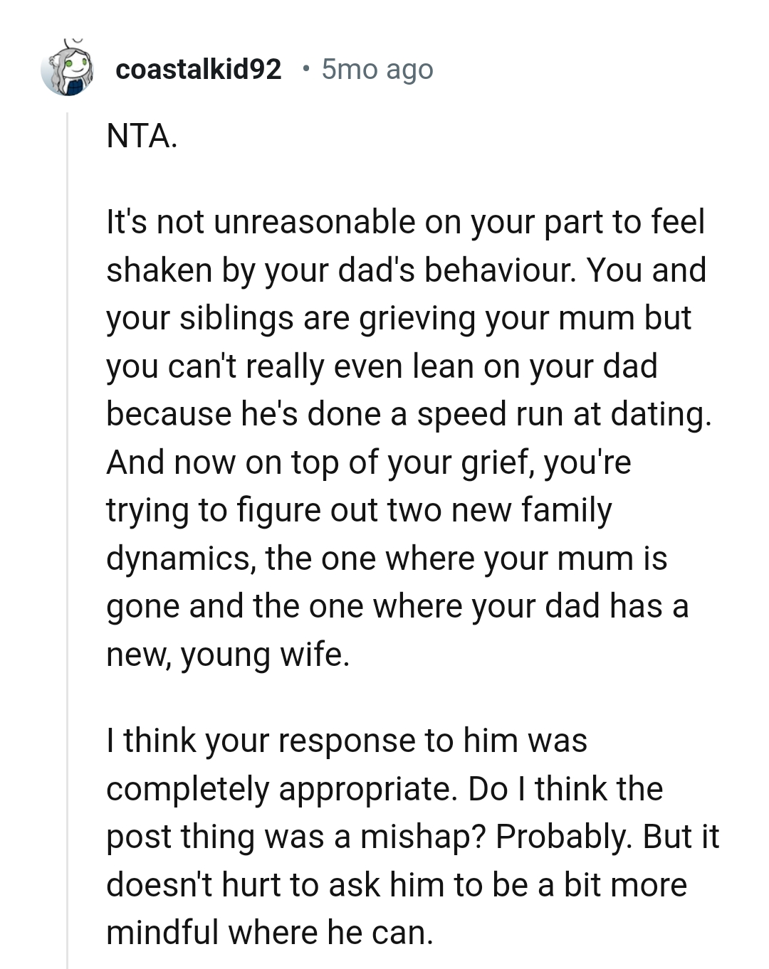 The Response Was Appropriate