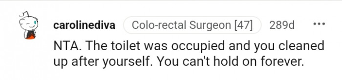 You can't hold on forever