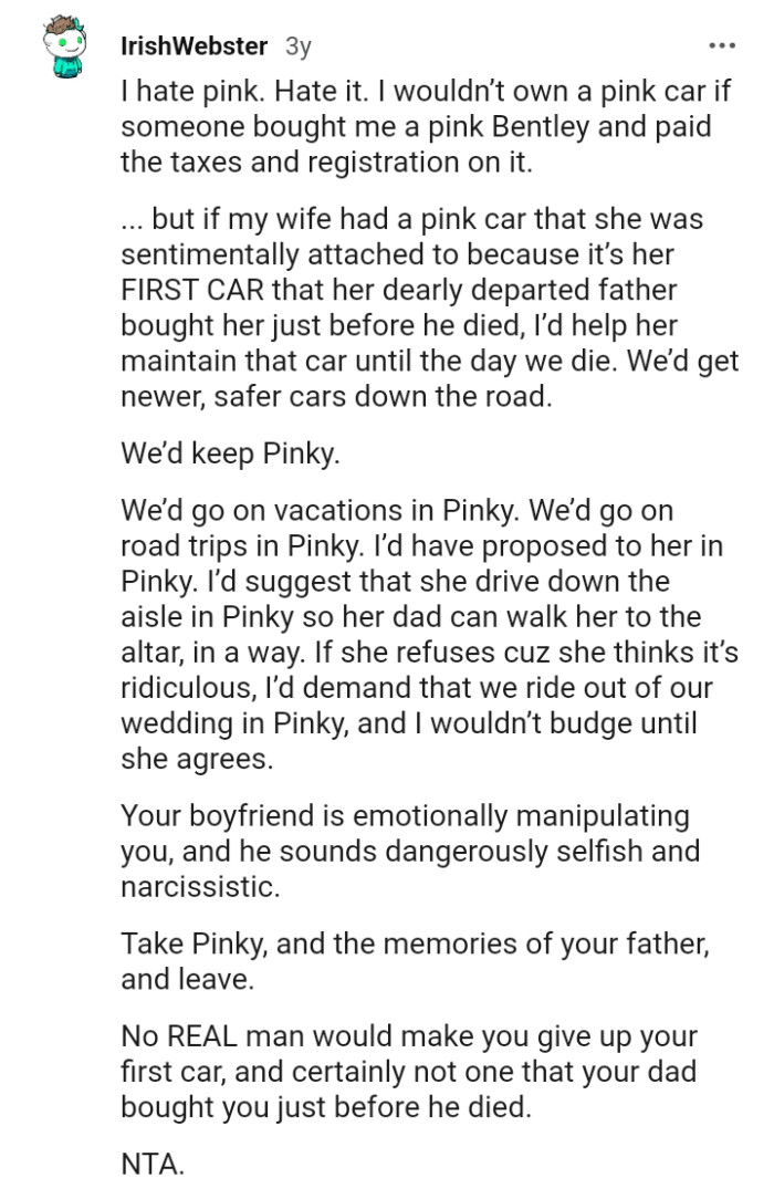 The OP's boyfriend is emotionally manipulating her, and he sounds dangerously selfish