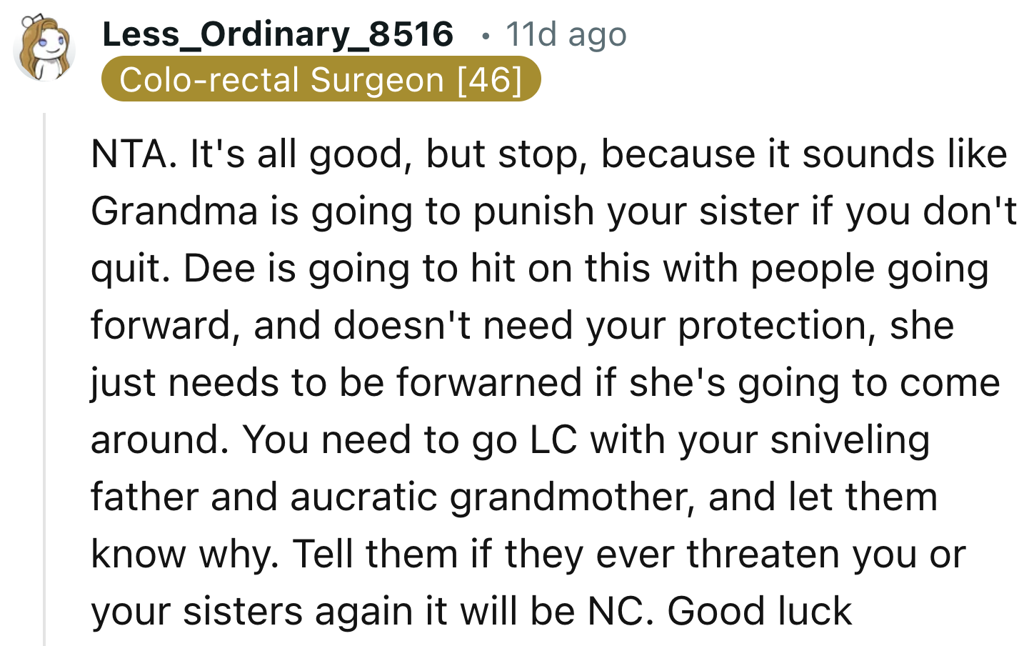 His Friend Dee Doesn't Need Protection