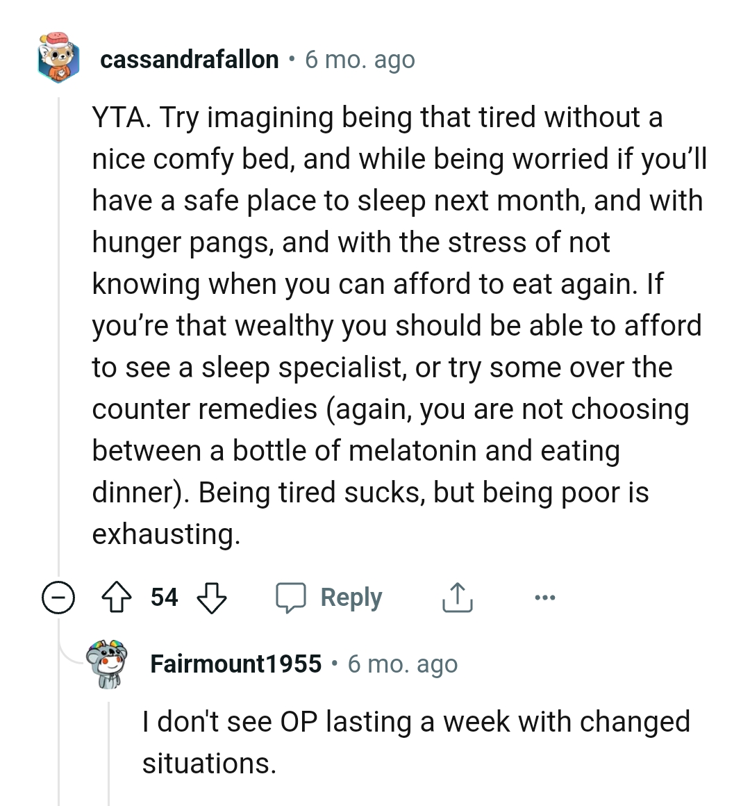 Being tired sucks; being poor is exhausting