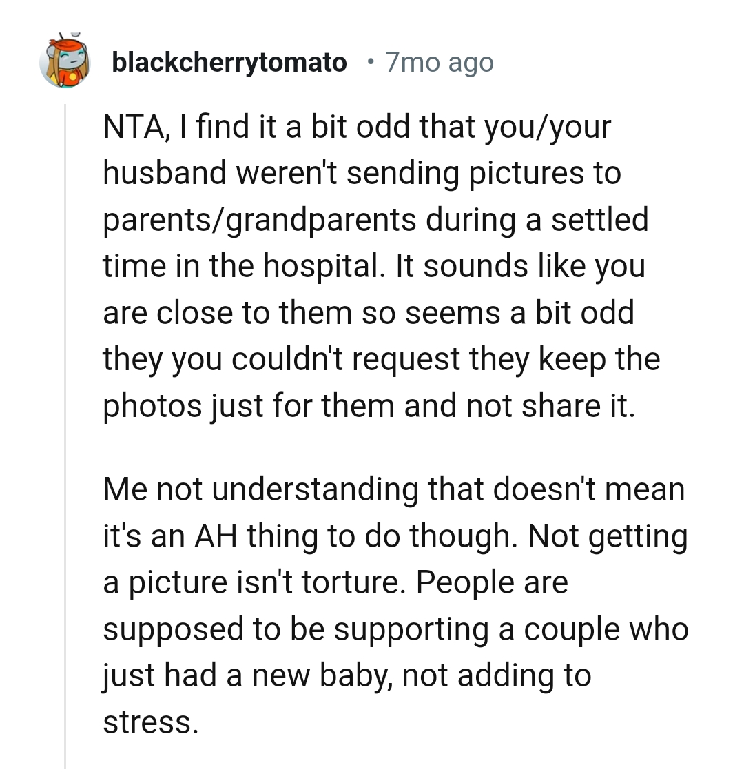 And the comments roll in...