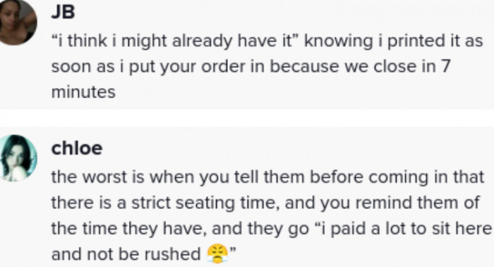 Some people are entitled...