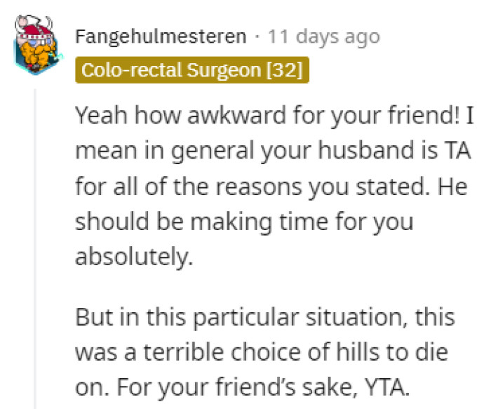 Terrible choice of hills