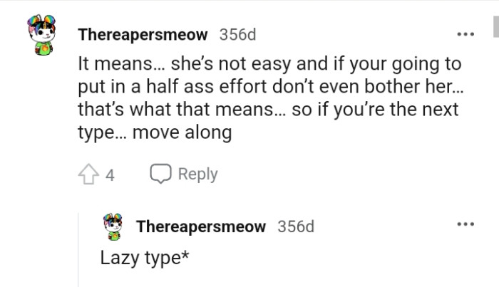 19. You Are the Next Type