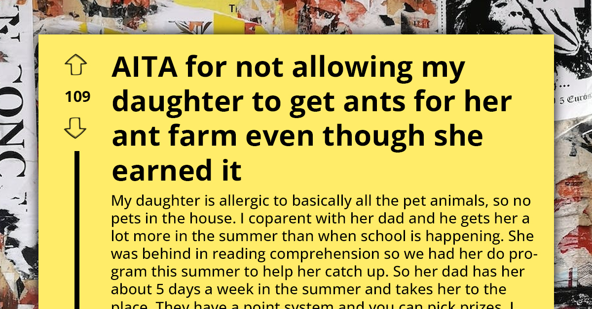 Mom Navigates Keeping Pet-Free Home Because Of Daughter's Severe Allergies Amid Surprise Gift Of Ant Farm