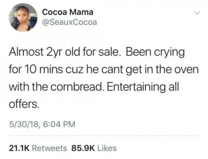 It surely makes sense to him