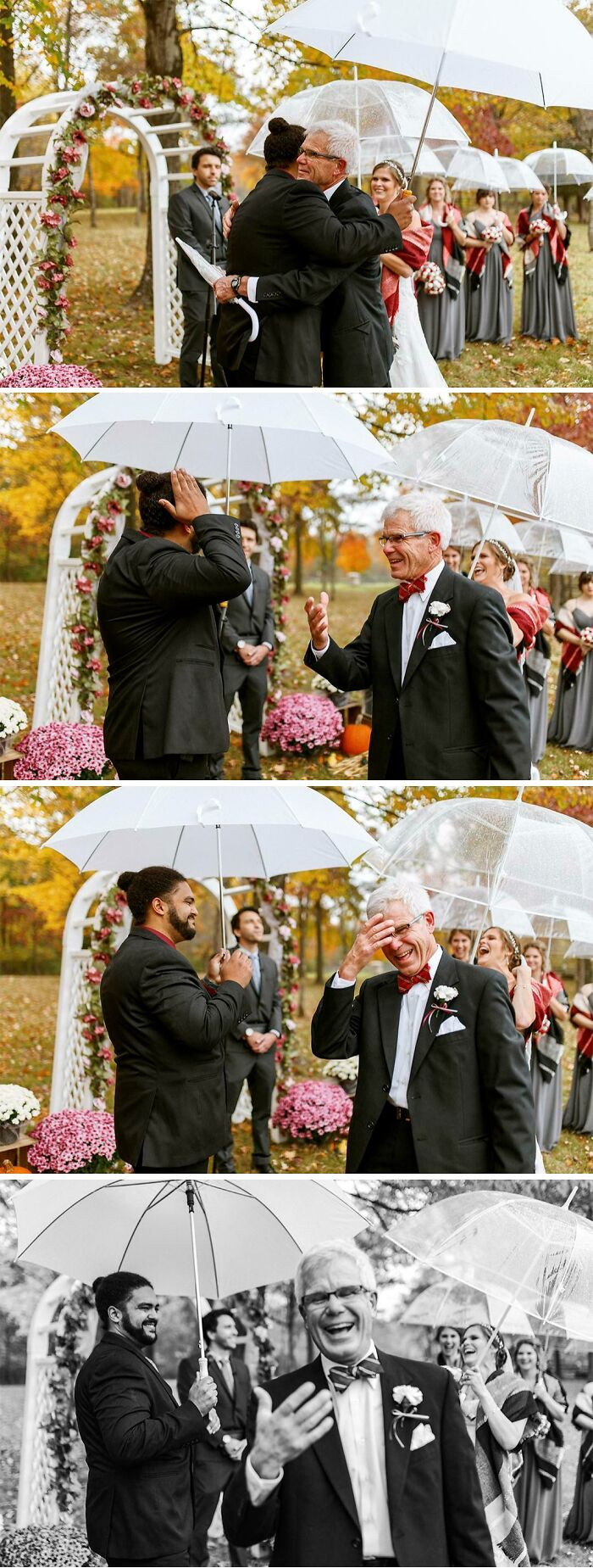 "My Dad Does The Fake Handshake Routine Every Chance He Gets. My Brother-In-Law Finally Got Him Back"