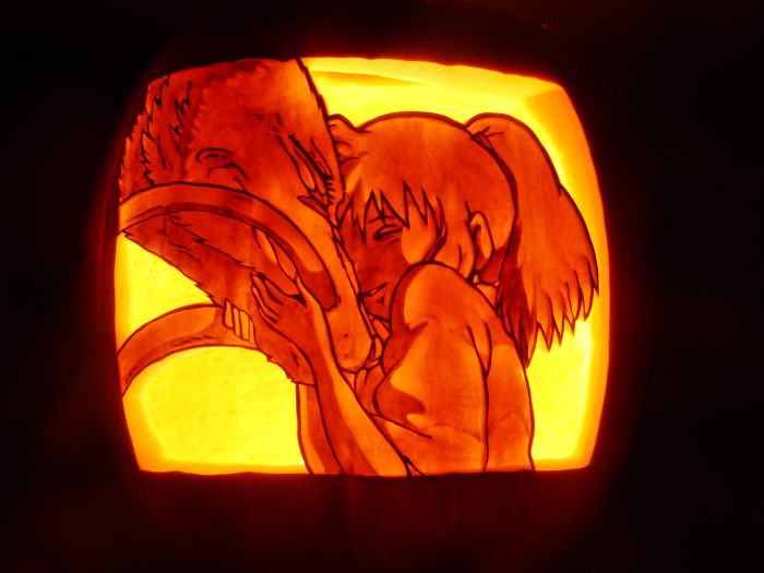 46. Chihiro and Dragon-Haku 😍