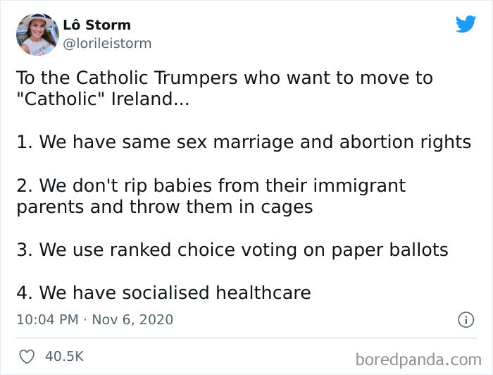 15. To the Catholic Trumpers
