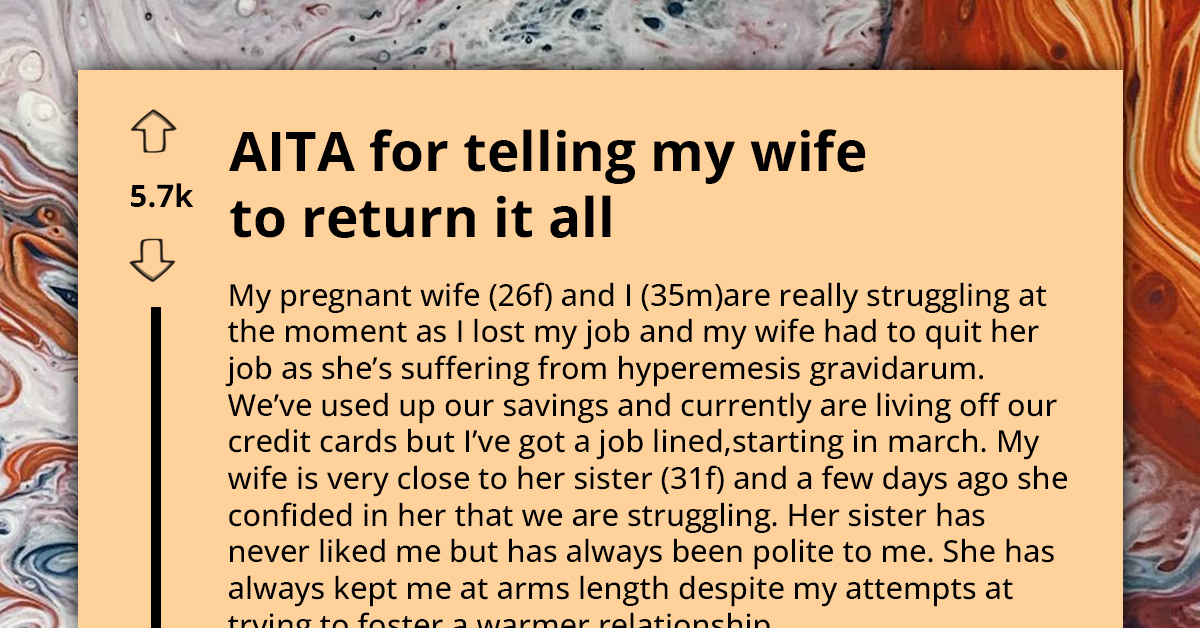 Expectant Dad Rejects Financial Help From SIL Despite Family Crisis, Deems It ‘Emasculating,’ and Insists Wife Must Return It All