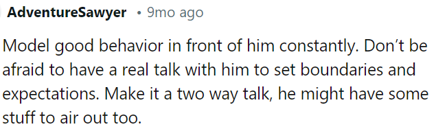 OP should engage in an open conversation to establish clear boundaries and expectations.