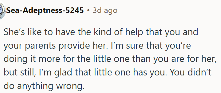 OP didn’t do anything wrong.