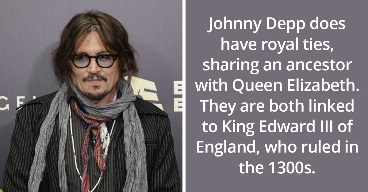 14 Celebs With Surprising Famous Ancestors From History