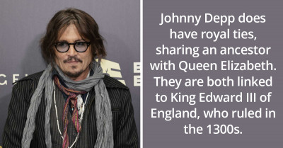 14 Celebs With Surprising Famous Ancestors From History
