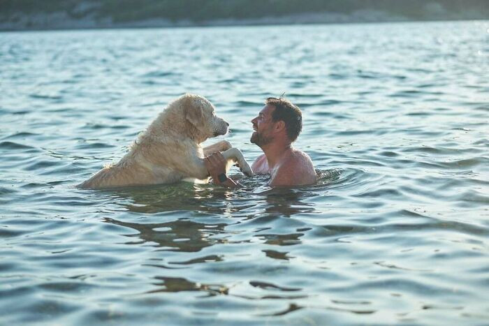 "My Boyfriend Only Gets To See His Family Dog Once Or Twice A Year"