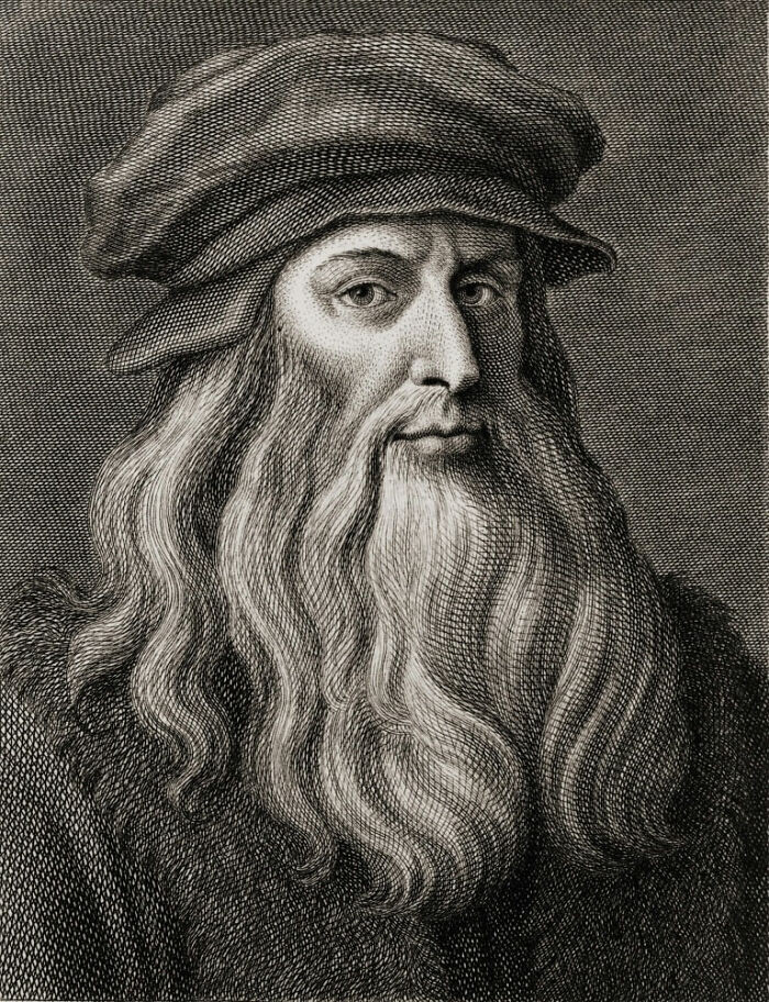 24. Leonardo Da Vinci is a fascinating human.