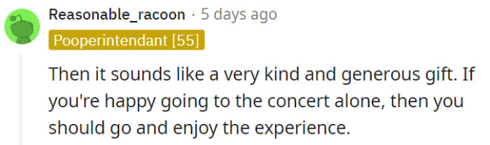 OP's boyfriend deserves a standing ovation for his kind and generous gift!