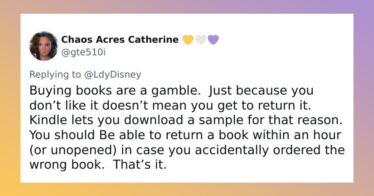 Author Reveals That They Owe Amazon Money Every Time Someone Returns Their E-book, Igniting Debate Among People Online
