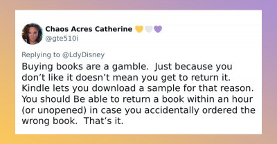 Author Reveals That They Owe Amazon Money Every Time Someone Returns Their E-book, Igniting Debate Among People Online