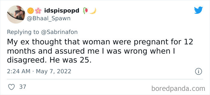 27. A year of pregnancy? Where's the justice?