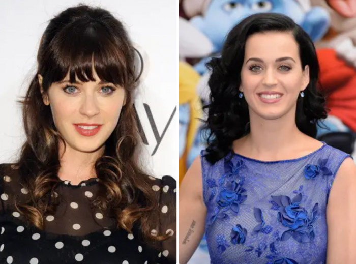 7. Zooey Deschanel and Katy Perry