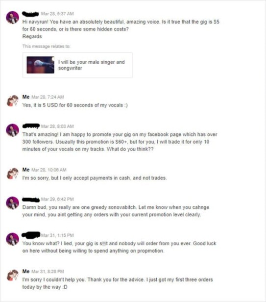 9. When you decline a promotion for genuine effort, why do people suddenly change their attitude?