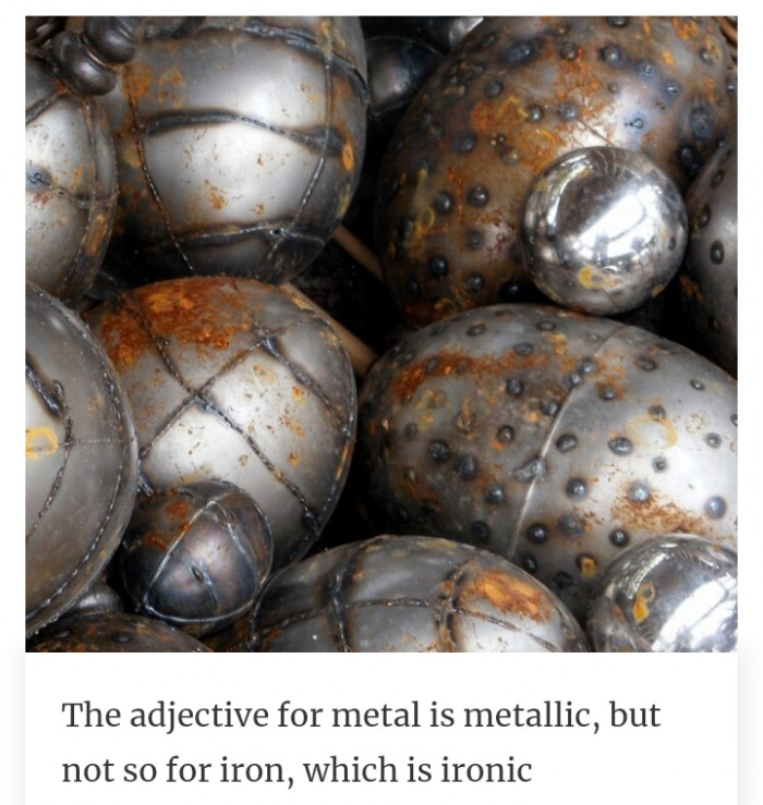 3. A truly ironic situation