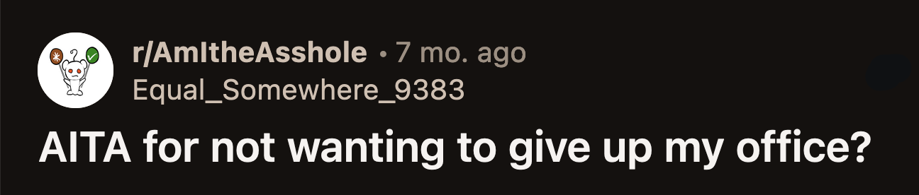 Kate asked OP why she couldn't run her business from her living room like she used to. OP apologized but remained firm in her decision.
