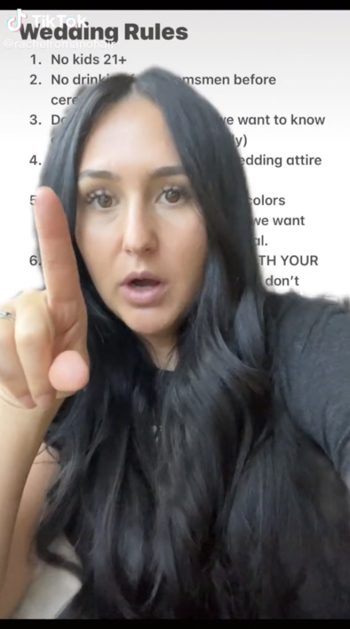 The rules she outlined were as follows: