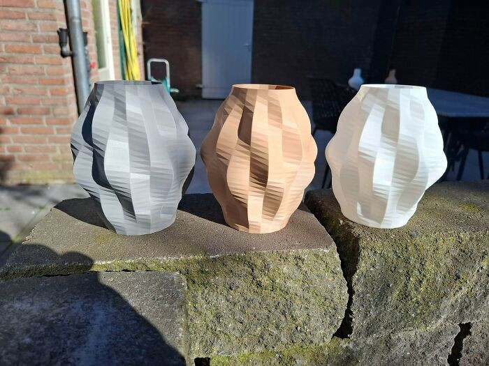 "Made Some Vases That Catch The Light In A Cool Way"