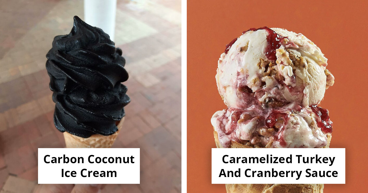 The Strangest Ice Cream Flavors Found Around The World