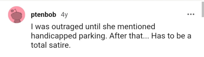 This whole thing must be a satire