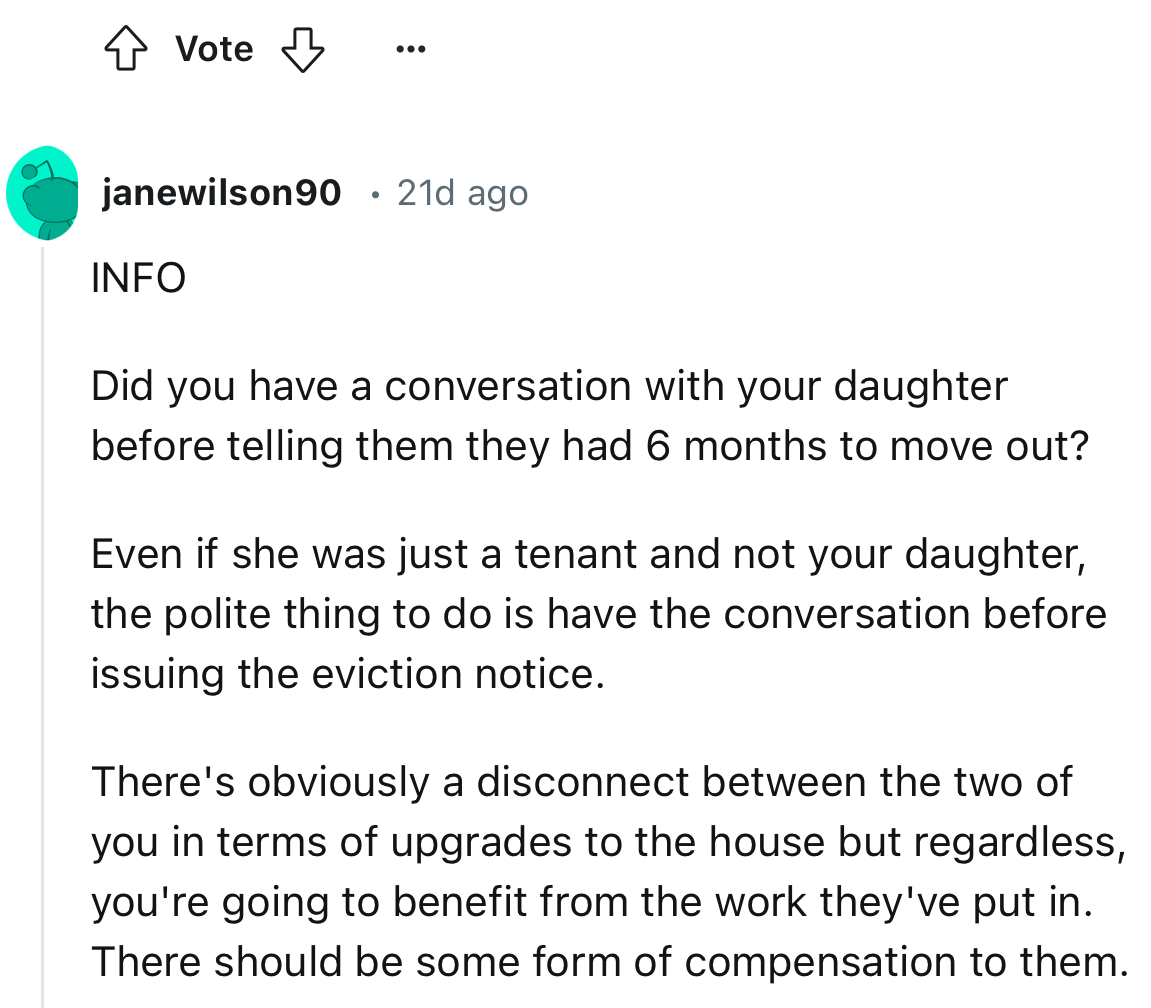 Check out some interesting comments below: