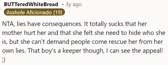 Lies Lead to Consequences.