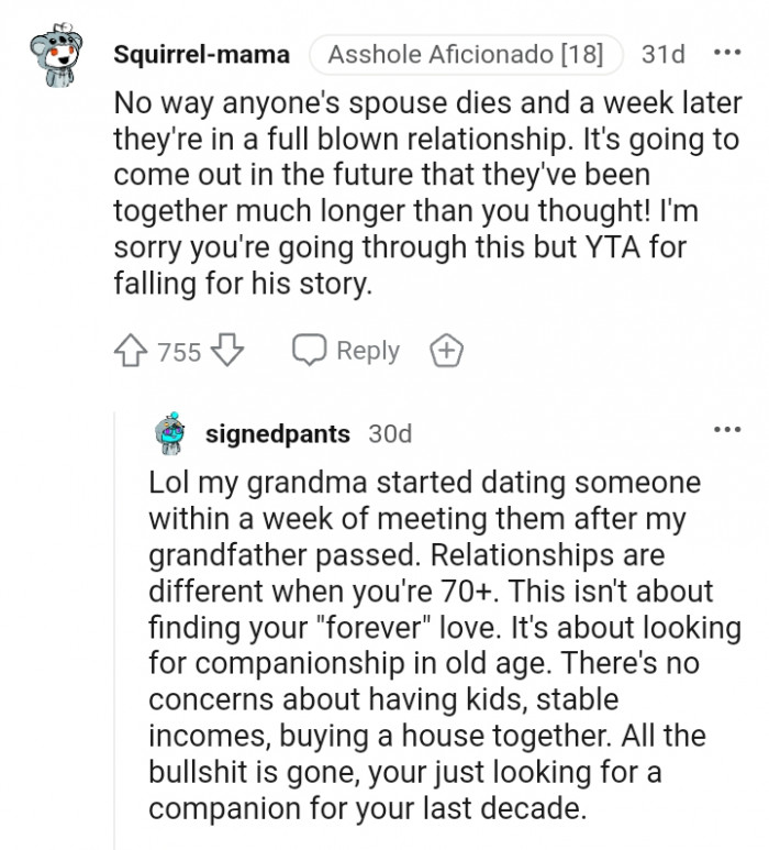 This Redditor is sorry the OP is going through this