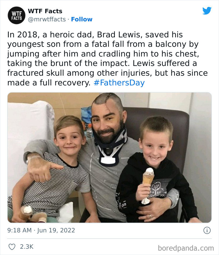 13. Not all heroes wear capes