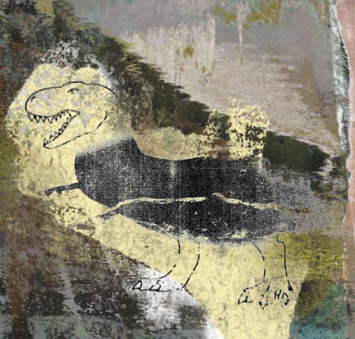 19. Reminiscent of a cave drawing