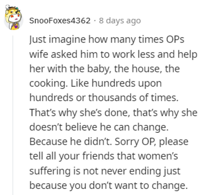 OP refused to change