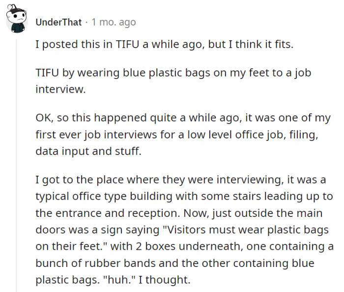 8. They really should have been a lot more specific with those instructions.