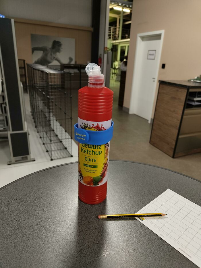 "I Work At A Gym, And This Is The Bottle Of One Of Our Members"